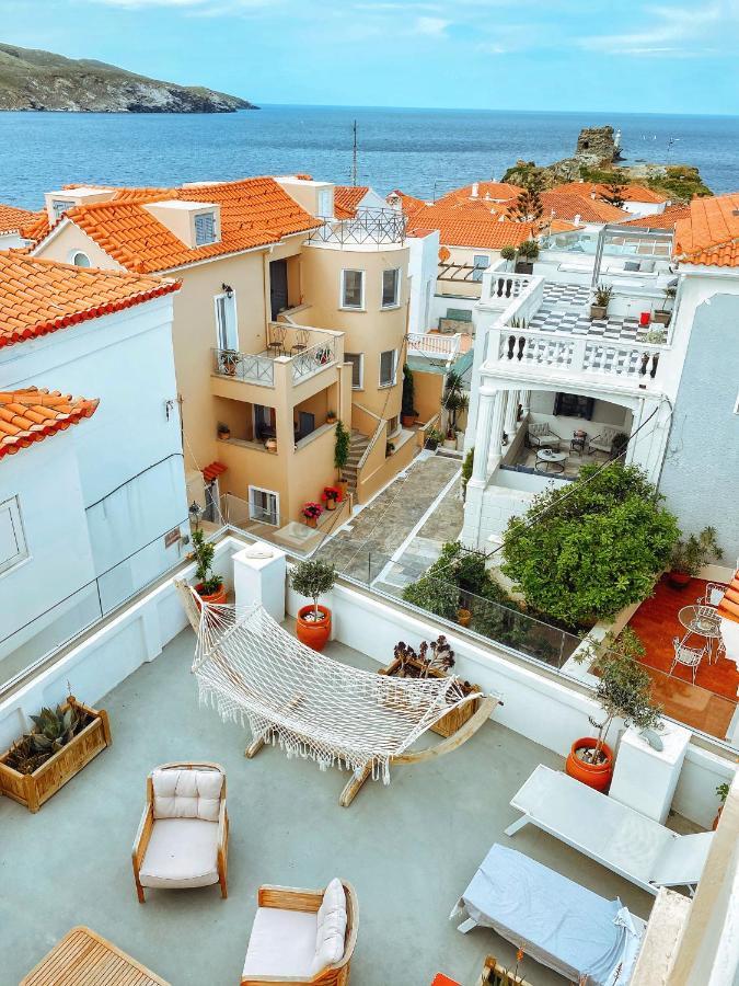 Castel Abaso Boutique Apartments By Explore Andros Екстериор снимка
