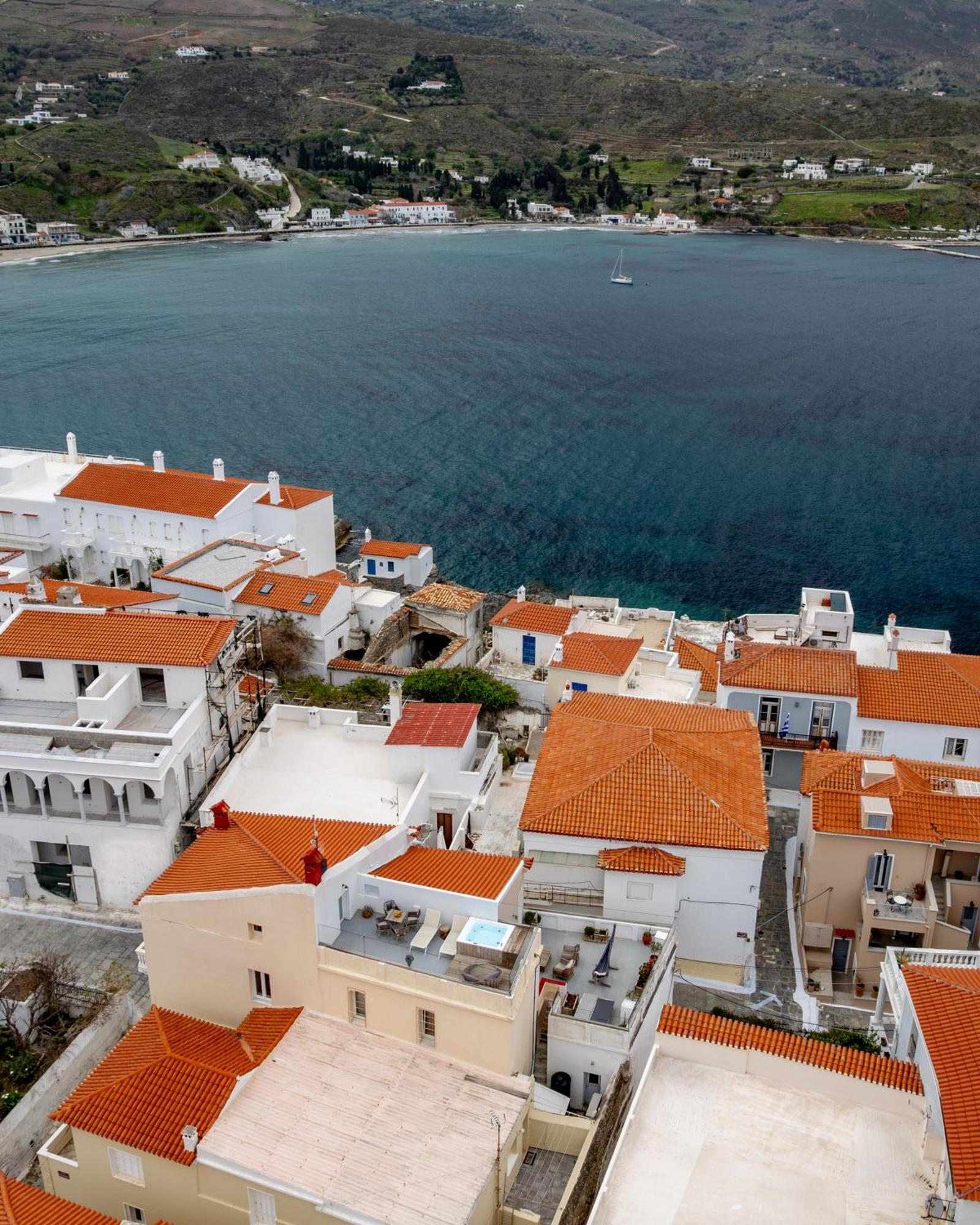 Castel Abaso Boutique Apartments By Explore Andros Екстериор снимка